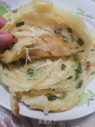 葱花饼的做法步骤：13