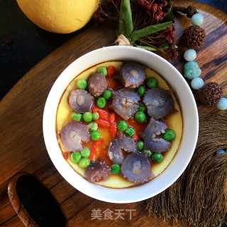 如意海参蒸蛋的做法步骤：8