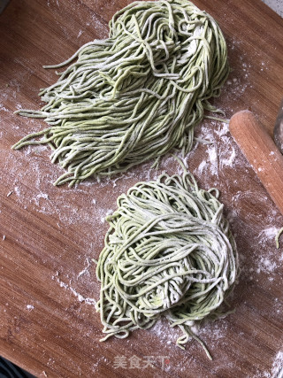 菠菜面的做法步骤：9