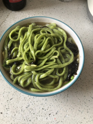 菠菜面的做法步骤：11