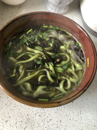 菠菜面的做法步骤：12