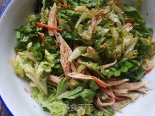 生菜拌腐竹的做法步骤：7