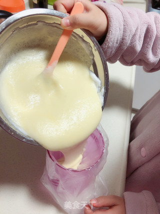 平底锅版舒芙蕾的做法步骤：4