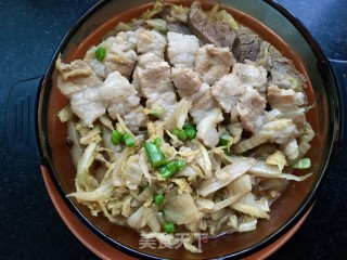 猪肉粉条炖酸菜的做法步骤：26