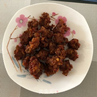 香炸肉丸子的做法步骤：5