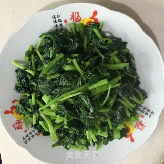 清炒冬寒菜的做法步骤：5