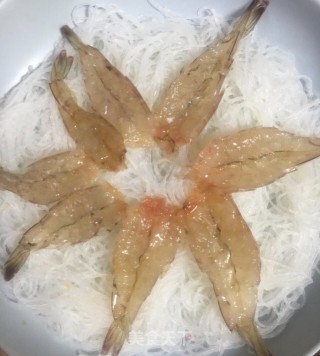 蒜蓉蒸虾的做法步骤：5