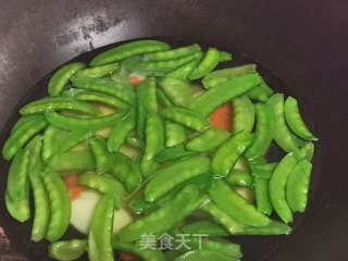 素三鲜的做法步骤：2