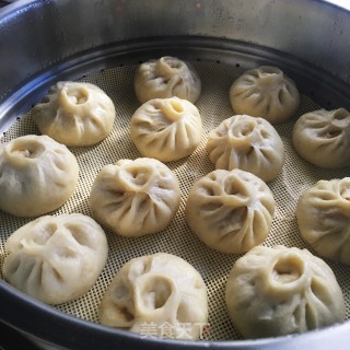 美味鲜肉包的做法步骤：13
