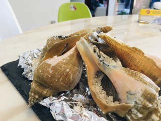 盐焗响螺????的做法步骤：2