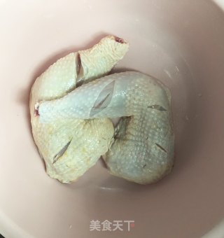 香蔬鸡腿的做法步骤：2