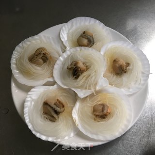 粉丝蒸扇贝的做法步骤：5