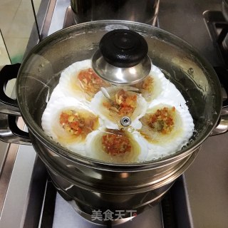 粉丝蒸扇贝的做法步骤：7
