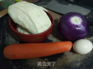 素炒馍丁的做法步骤：1