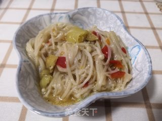 剁椒金针菇的做法步骤：9