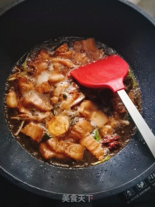 蕨菜烧肉的做法步骤：6