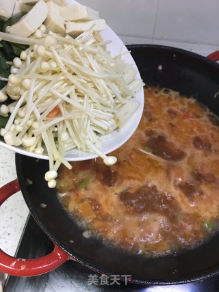 西红柿鸡蛋疙瘩汤的做法步骤：8