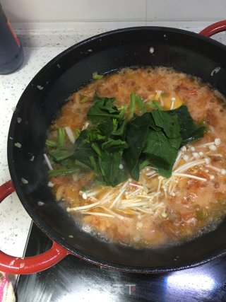 西红柿鸡蛋疙瘩汤的做法步骤：9