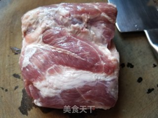 梅菜木耳蒸肉饼的做法步骤：3