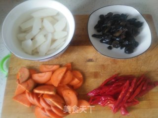 醋溜山药的做法步骤：2