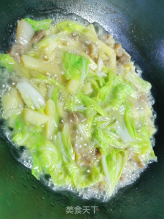 白菜炖土豆的做法步骤：7