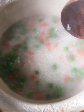 豌豆瘦肉粥的做法步骤：5
