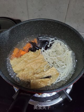 七彩拌饭的做法步骤：3