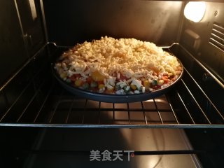米饭披萨的做法步骤：8