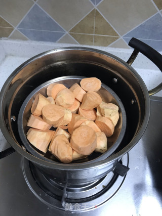 冰皮薯饼的做法步骤：3