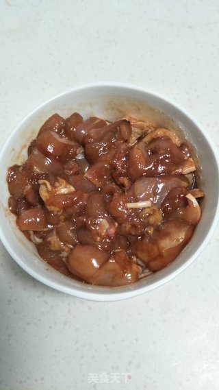 孜然土豆鸡丁的做法步骤：3