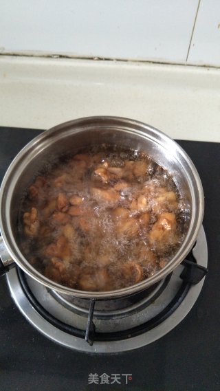 孜然土豆鸡丁的做法步骤：4