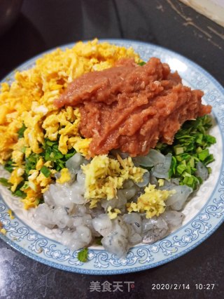 三鲜馅饺子的做法步骤：2