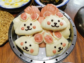 萌萌哒兔子饼夹的做法步骤：8
