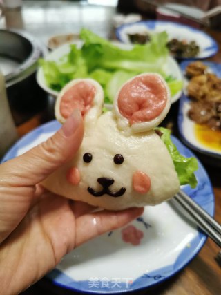 萌萌哒兔子饼夹的做法步骤：10