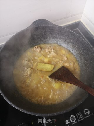 咖喱鸡肉饭的做法步骤：8