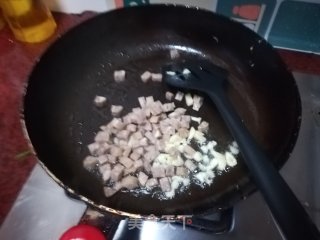 黑椒牛肉肠炒饭的做法步骤：8