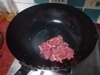 牛肉炒白萝卜丝的做法步骤：3