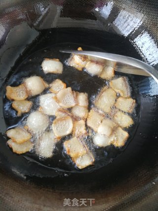 干豆角炒肉的做法步骤：2
