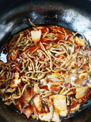 干豆角炒肉的做法步骤：6