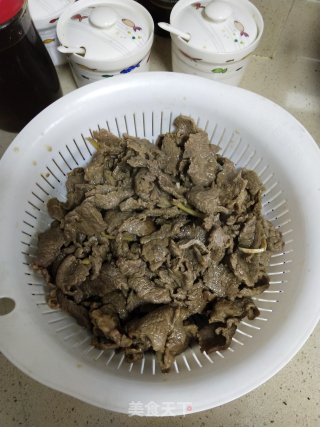 椒麻牛肉的做法步骤：3