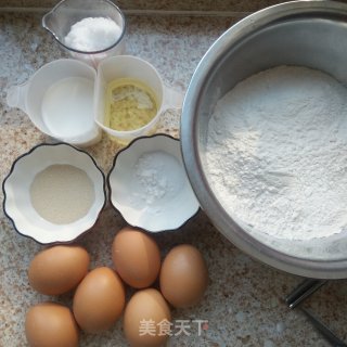 肉松小面包的做法步骤：1
