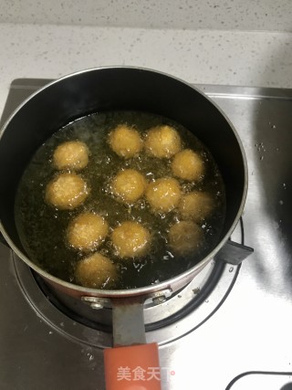 金黄薯球的做法步骤：7