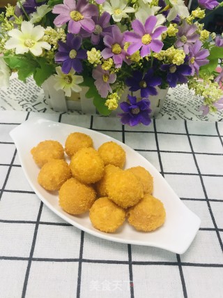 金黄薯球的做法步骤：10