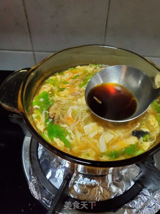 美味酸辣汤的做法步骤：9