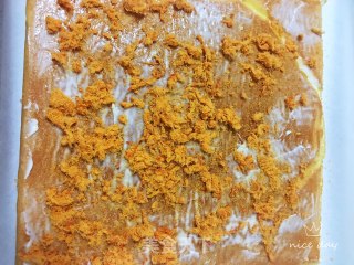 肉松沙拉蛋糕卷的做法步骤：16