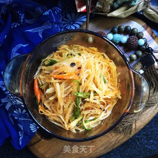 美味土豆丝的做法步骤：9
