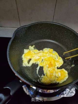 青菜鸡蛋汤的做法步骤：3