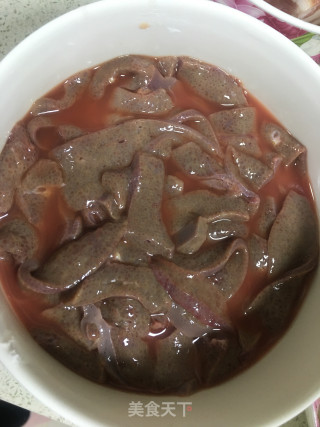 泡椒猪肝的做法步骤：4