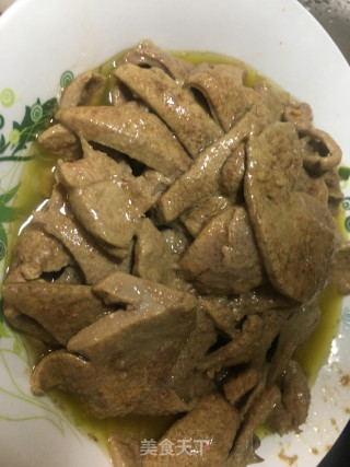 泡椒猪肝的做法步骤：6