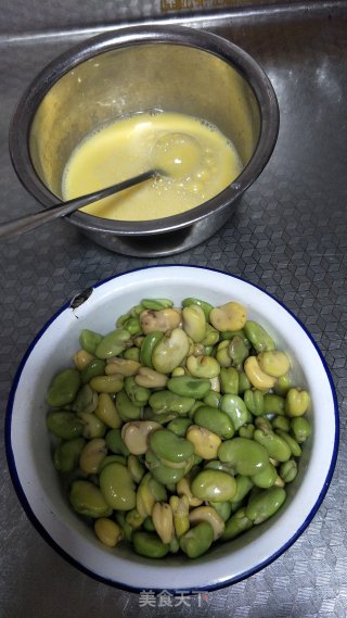 豆瓣炒鸡蛋的做法步骤：1